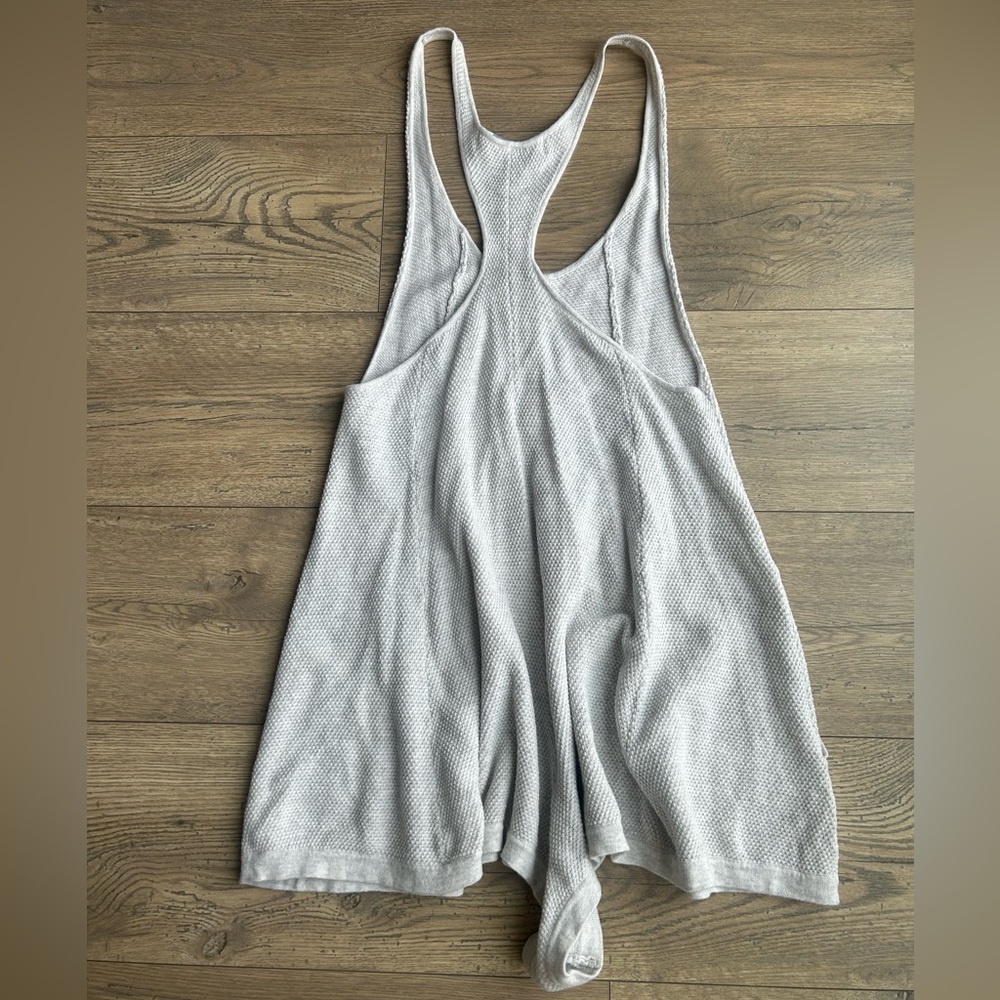Gray Sleeveless Jumpsuit - Picture 7 of 7